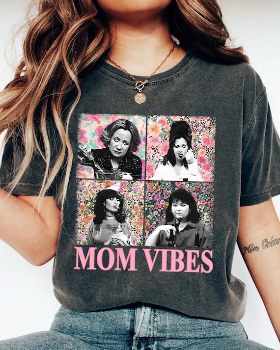 90s Mom Vibes PNG, Retro Mom Sublimation Design Vintage Floral Mothers Day Shirt Digital Download