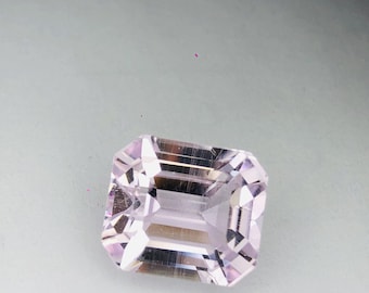 15,3 ct natürlicher loser Edelstein Rosa Kunzit im Achteckschliff