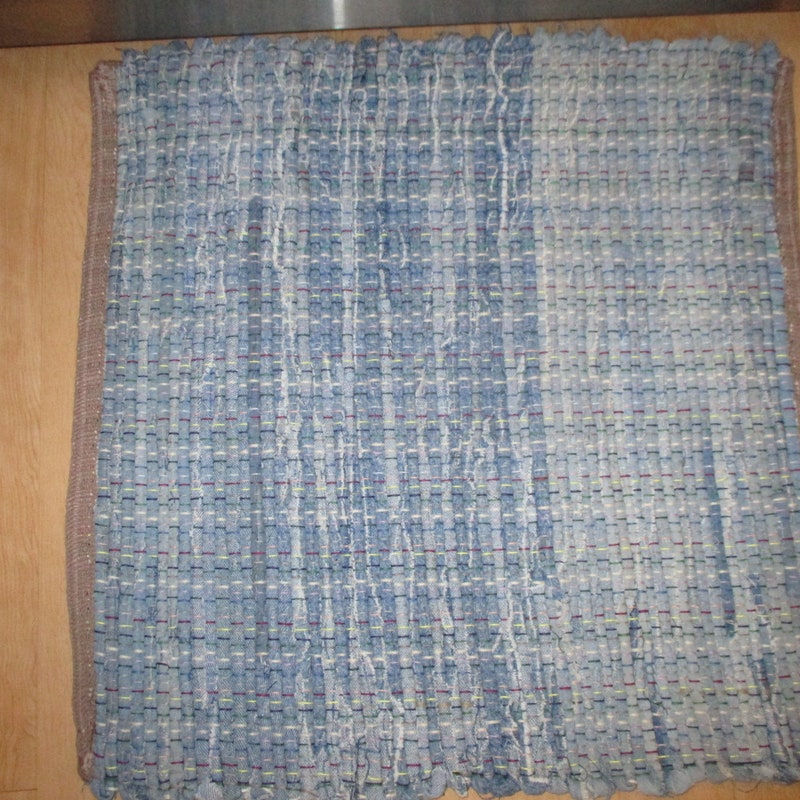 Upcycled Rag Rug - Etsy