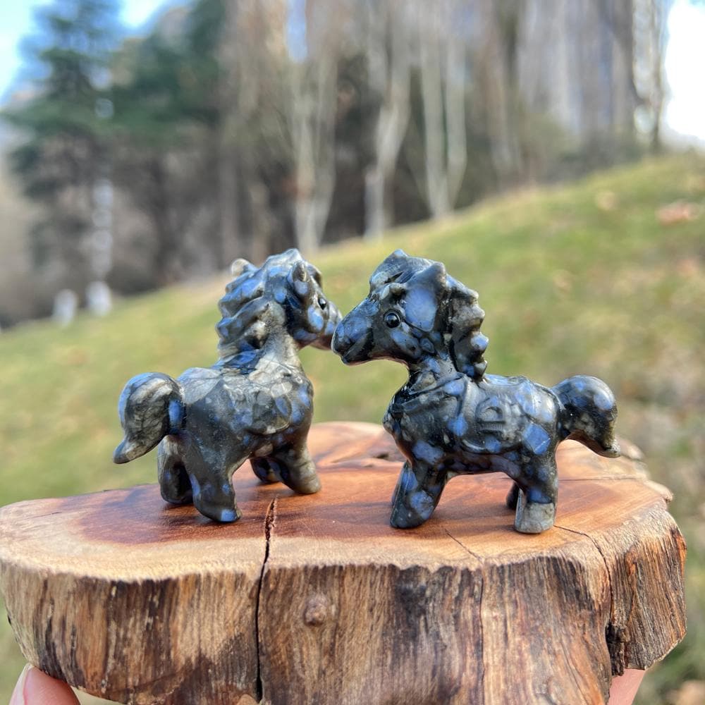 石の馬の置物 - Etsy 日本