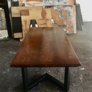 Custom Conference Table || dining table || handcrafted in LA