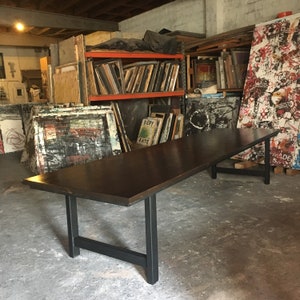 Cloud Noir Post-Modern Conference Table || made in LA