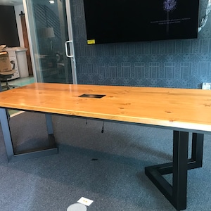 Conference Table with Power || individually handcrafted in LA