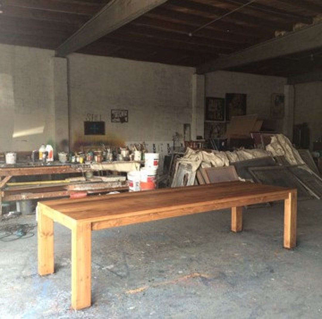 Solid Wood Conference Table — Architectural Design, Handmade in Los ...