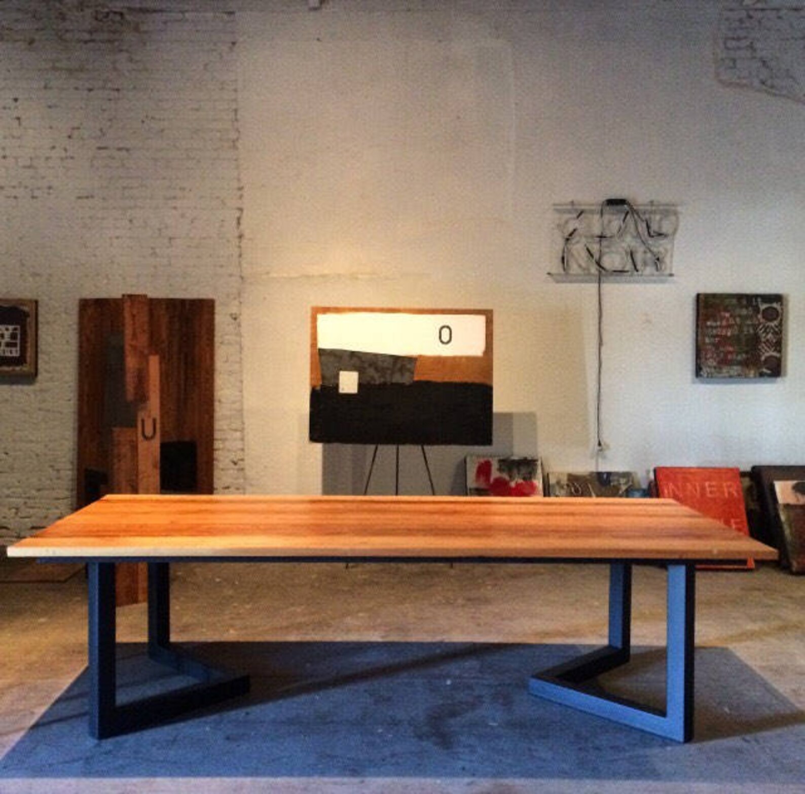 Conference Table Dining Table Handcrafted in LA Etsy