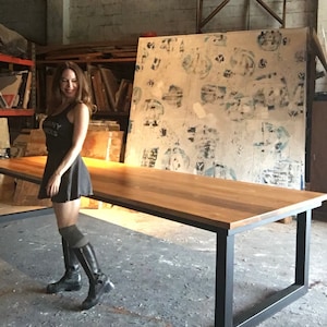 Conference Table with Power || Individually handcrafted in Los Angeles