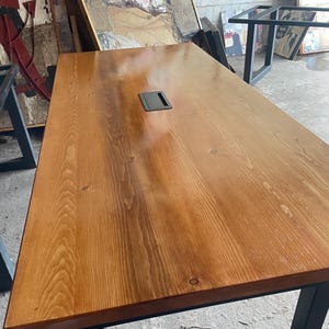 Conference Table with Power || Individually handcrafted in LA