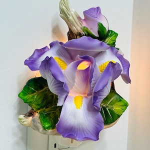Purple Orchid Night Light-