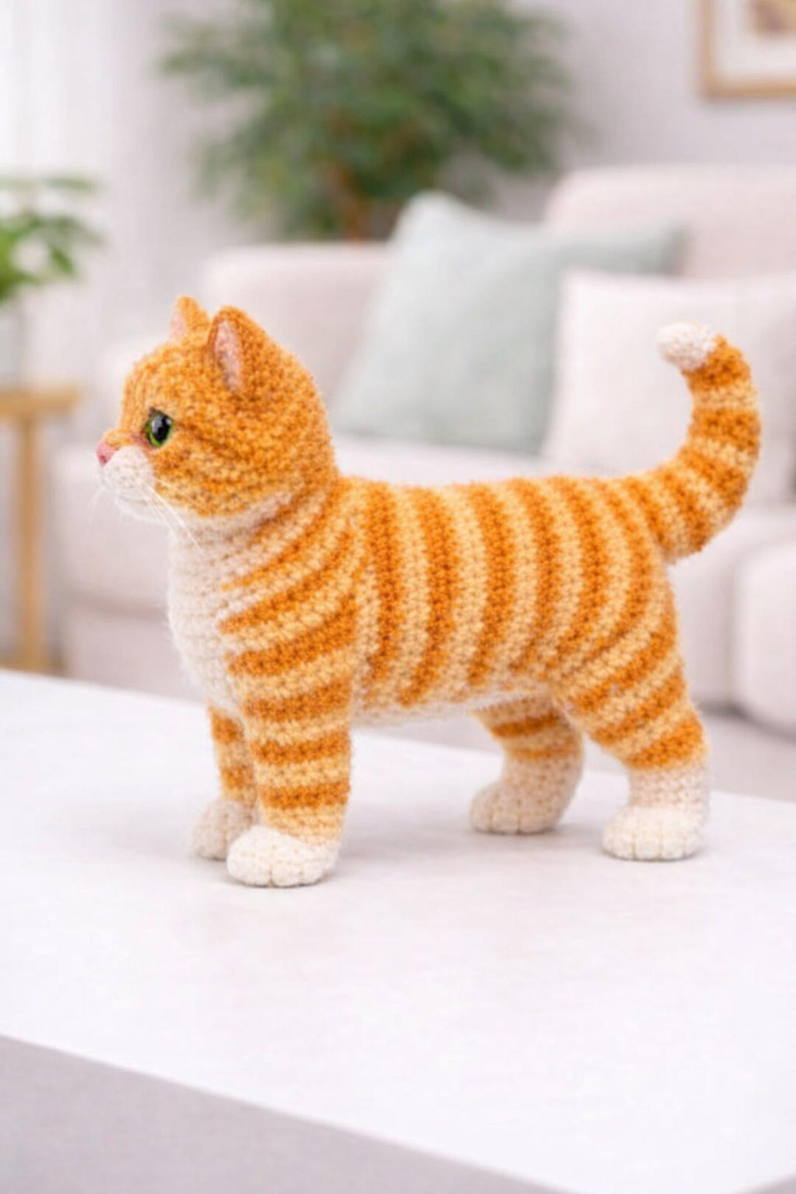Crochet Orange Tabby Cat Pattern | Amigurumi Cat PDF - Etsy