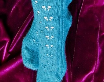 Birdwing Butterfly Socks - KNITTING PATTERN - pdf file by automatic download