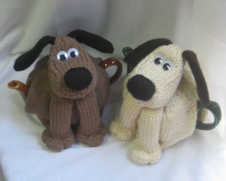 Dog Tea Cosy KNITTING PATTERN pdf file by automatic download image 2