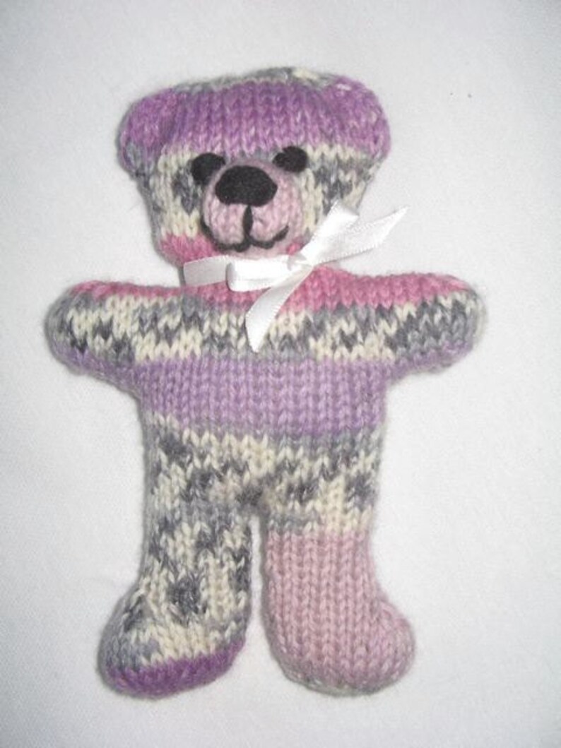 Speedy Bear KNITTING PATTERN pdf file by automatic download image 4