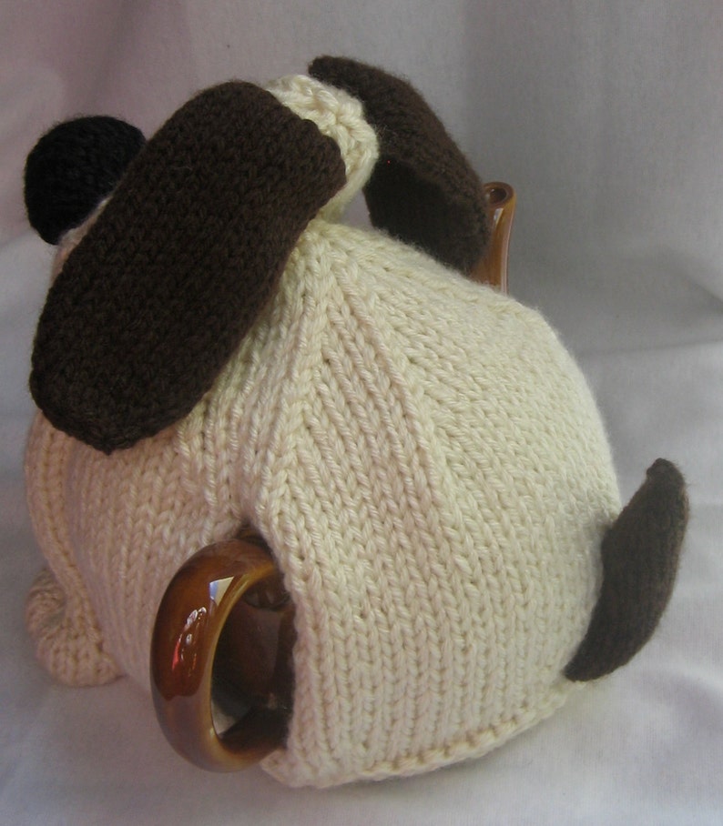 Dog Tea Cosy KNITTING PATTERN pdf file by automatic download image 5