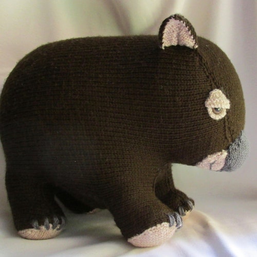 plush wombat poop