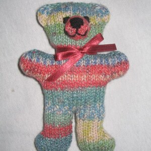 Speedy Bear KNITTING PATTERN pdf file by automatic download image 3