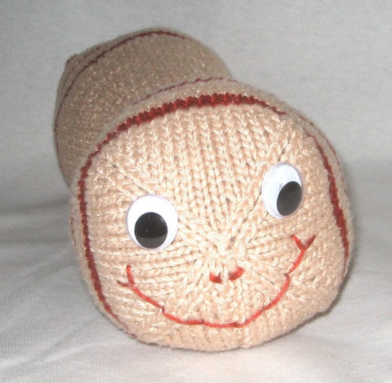 Peanut Neck Pillow KNITTING PATTERN Pdf File by Automatic Etsy Australia
