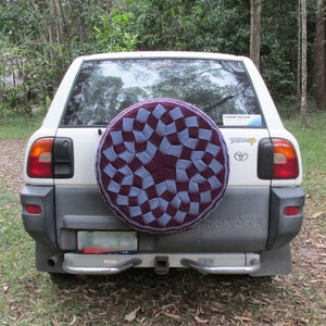 Spare Wheel Cover – KNITTING PATTERN - pdf file by automatic download