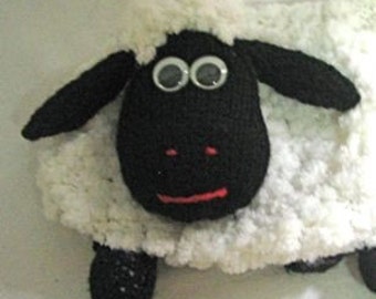 Sheep Tea Cosy - KNITTING PATTERN - pdf file by automatic download