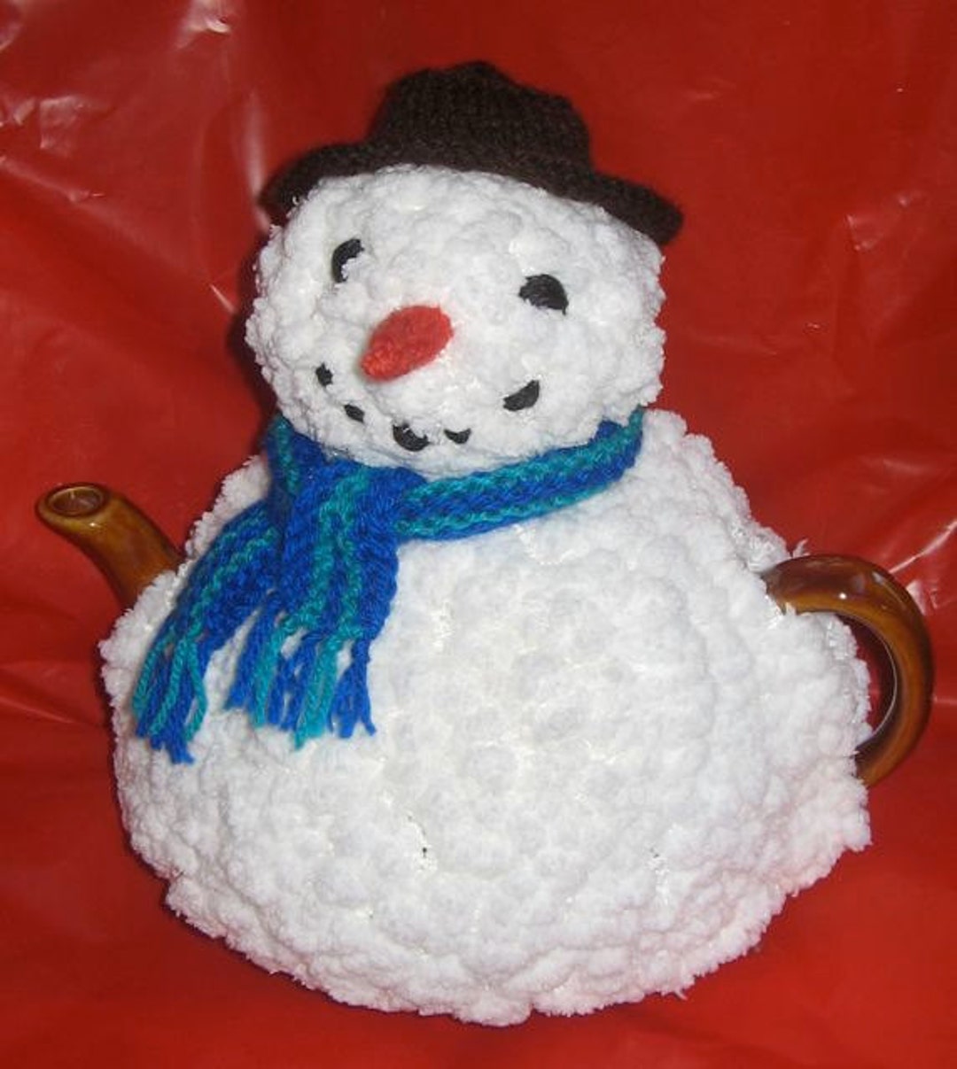 Snowman Tea Cosy KNITTING PATTERN Pdf File by Automatic Download Etsy