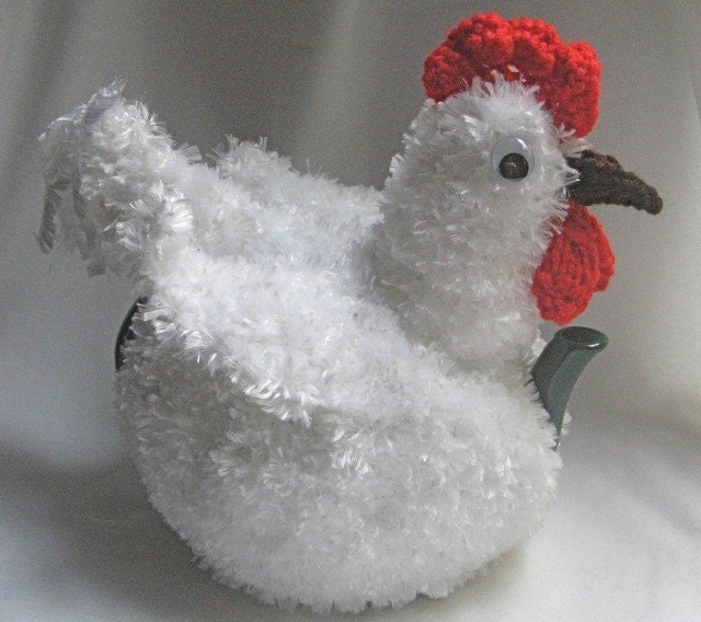 Chicken Tea Cosy - KNITTING PATTERN - pdf file by automatic download