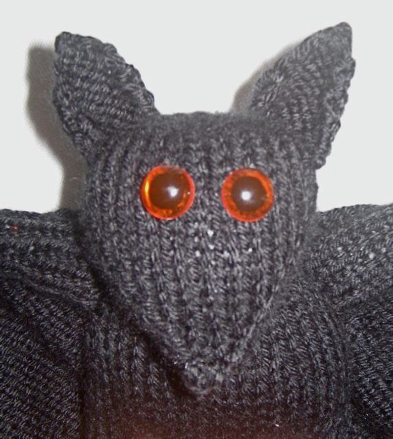 Toy Bat KNITTING PATTERN Pdf File by Automatic Download. Etsy