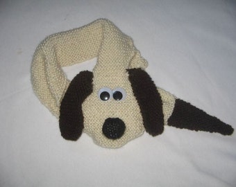 Dog Scarf  - KNITTING PATTERN - pdf file by automatic download