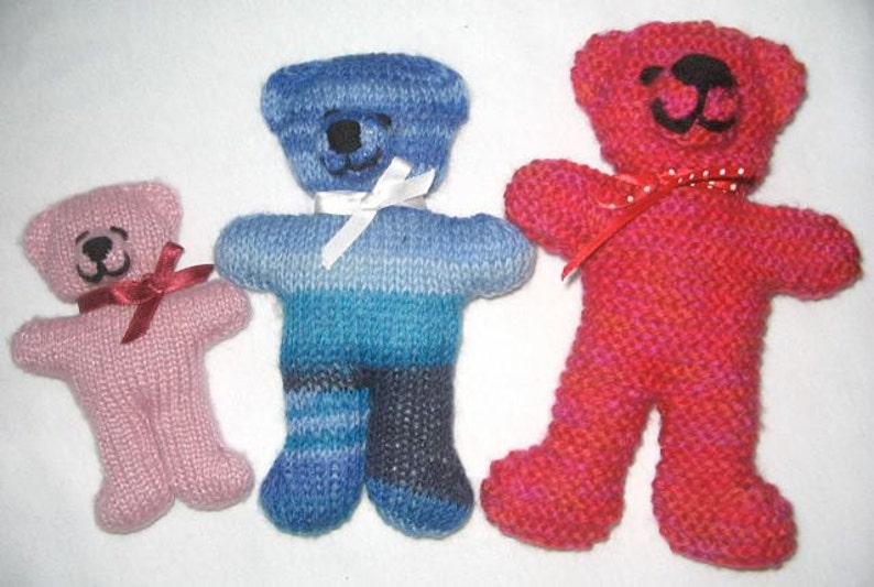 Speedy Bear KNITTING PATTERN pdf file by automatic download image 1