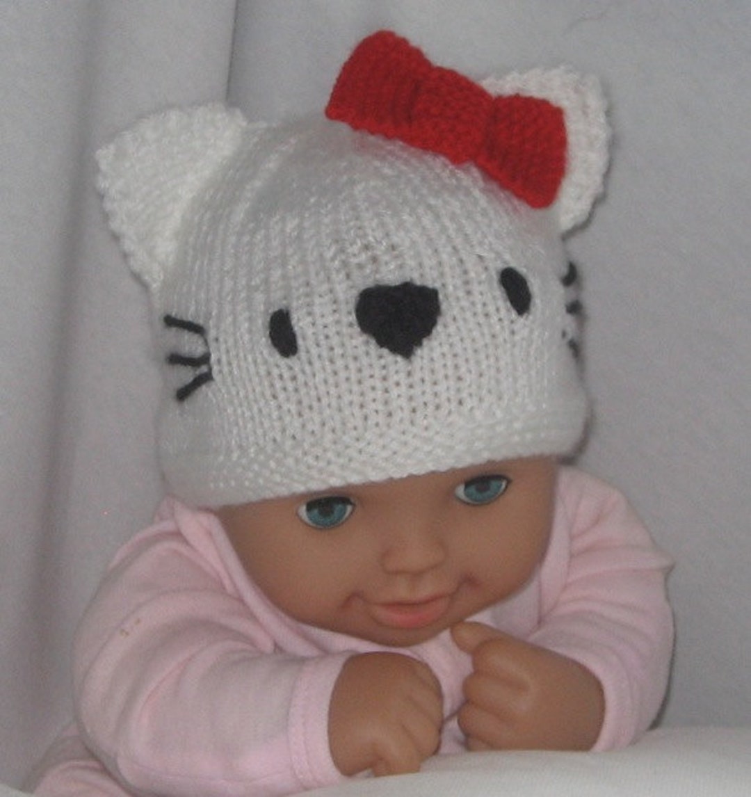 Cat and Dog Beanies KNITTING PATTERN Pdf File by Automatic - Etsy Australia