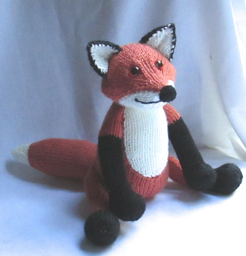 Toy Fox - KNITTING PATTERN – Pdf File by Automatic Download - Etsy UK