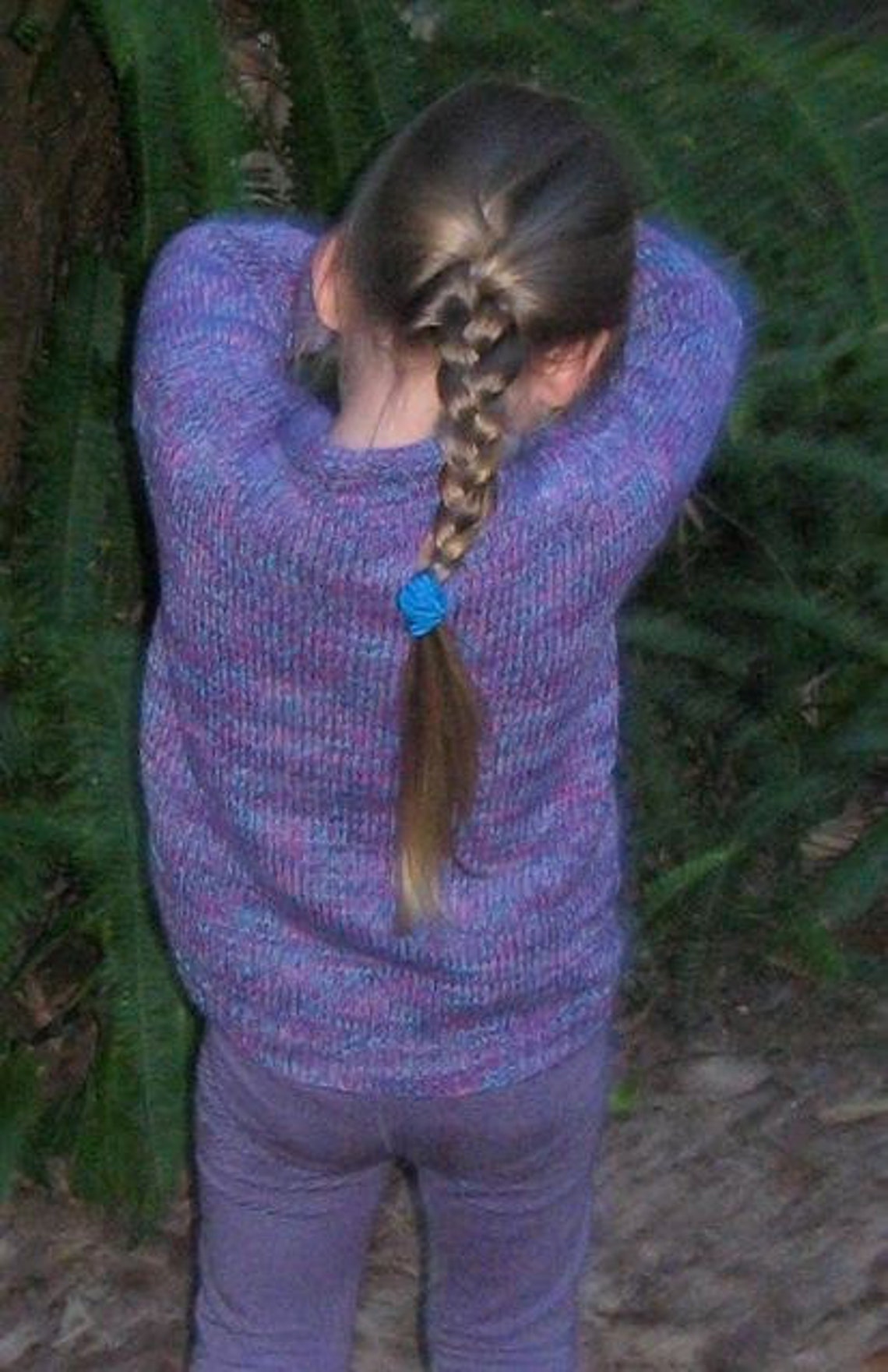 Childrens Roll-neck Sweater KNITTING PATTERN pdf file by | Etsy