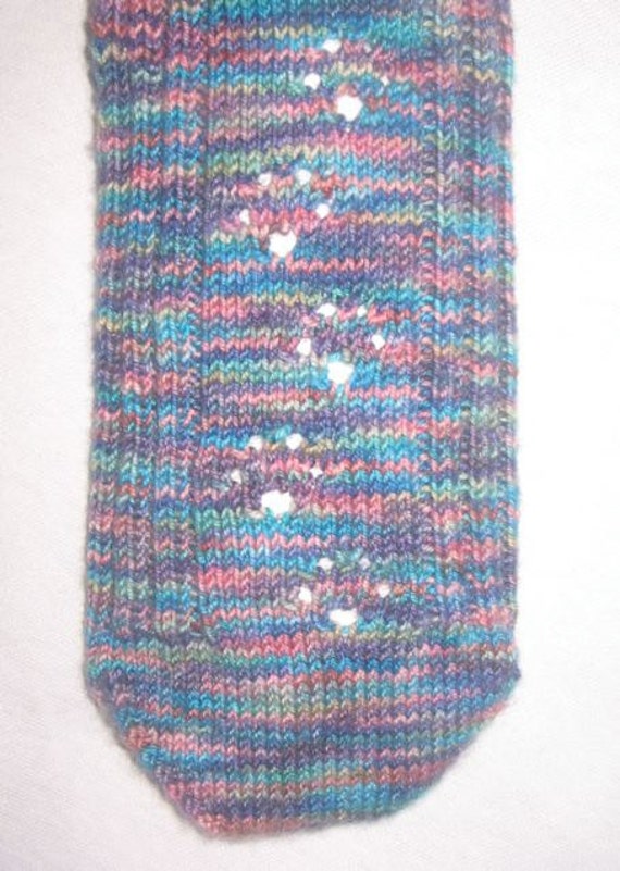 paw socks knitting pattern