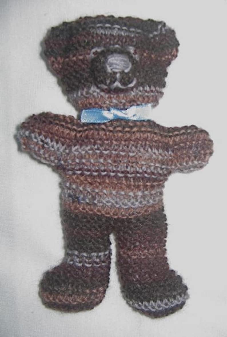 Speedy Bear KNITTING PATTERN pdf file by automatic download image 5