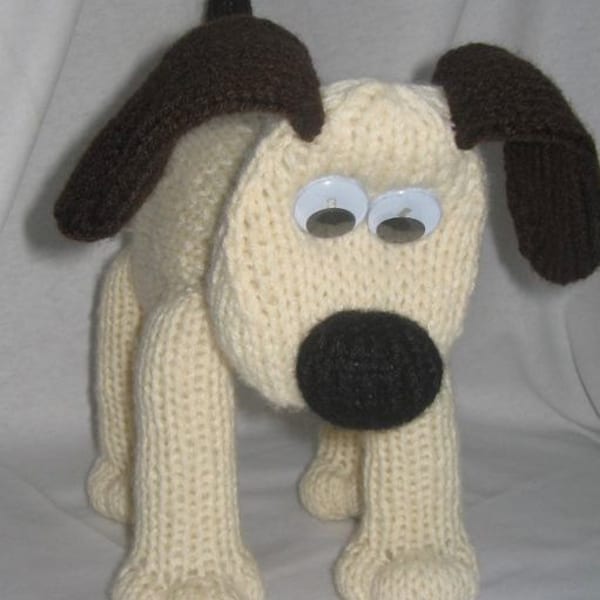 Toy Dog - KNITTING PATTERN – pdf file by automatic download