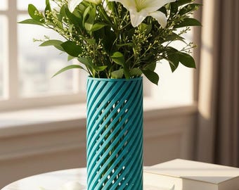 Aether Vase: 3D Print STL File for Home Decor (Digital Download)