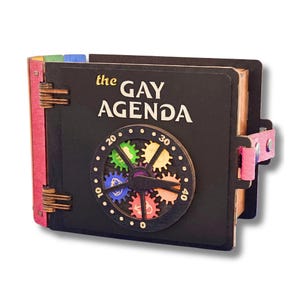 Gay Agenda Commander Deck Box for MTG | 120 Card Storage with 40pt Life Counter
