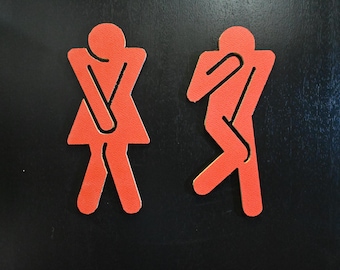 WC-deurbord