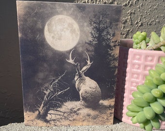 Jackalope | Missing You | Wish You Were Here | Greeting Card