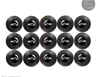 Coussinets de porte de voiture en silicone, autocollants absorbants anti-collision et protecteurs silencieux