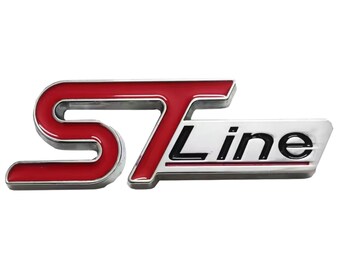 3D Metal  Sline Logo Sticker
