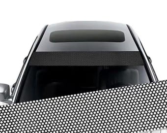 Car Sunshade Sticker 3D Vinyl Windshield Decal Auto Front Rear Window Sun Shade