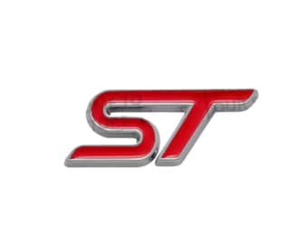 Autocollant logo 3D en métal Ford ST