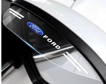 2 pièces rétroviseur latéral de voiture pare-pluie rétroviseur transparent