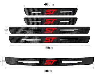 Ford ST Door Sill Protector Sticker