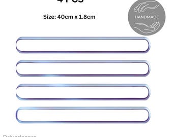 4 bandes transparentes pour pare-chocs pour porte de voiture, 40 cm, bande décorative de protection anti-rayures et anti-éraflures
