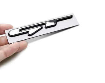 Metal Fender Rear Trunk Decal Accessory