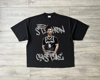 Basketball Player Stephon Castle PNG Design (Digital Download)