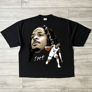 Ja Morant PNG Design, Bigface Design, T Shirt Design, Basketball Design, Png File, Good For DTF DTG Sublimation, Ready To Print,