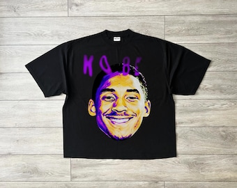 Young Kobe Bryant Bigface Basketball PNG Design (Digital Download)