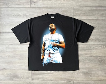 Hip Hop Rapper PNG, Vintage Bootleg Rap Tee Graphic, Urban Streetwear Shirt Design, DTF Transfer File, Digital Download, 90s Style