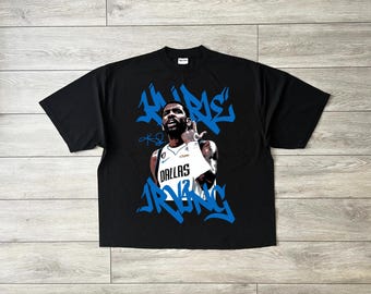 Kyrie Irving PNG Design, T Shirt Design, Good For DTG or DTF Transfer, Halftone (Digital Download)